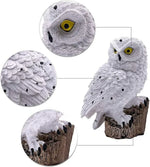 Owl Garden Light Solar-Powered Warm White LED IP65