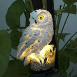 Owl Garden Light Solar-Powered Warm White LED IP65