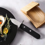 Oyster Shucking Clamp Stainless Steel Blade & Non-Slip Base