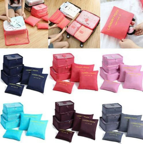 Packing Cube Set 12-Piece Multi-Size Multiple Colours