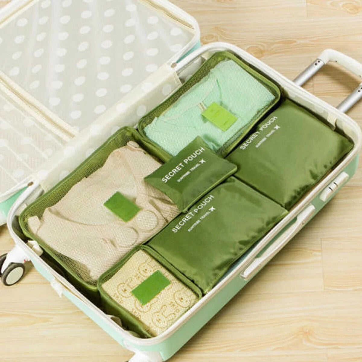 Packing Cube Set 12-Piece Multi-Size Multiple Colours