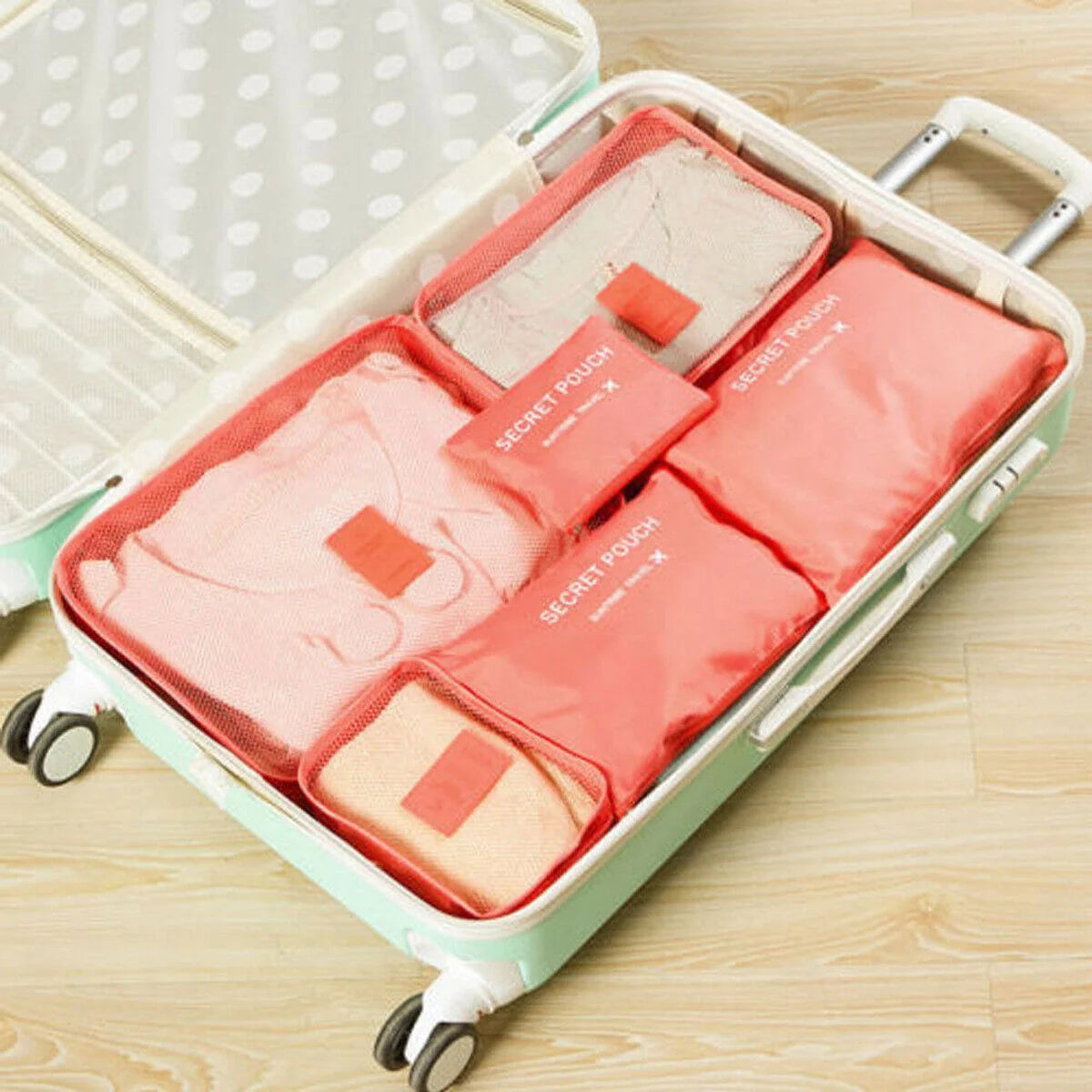 Packing Cube Set 12-Piece Multi-Size Multiple Colours