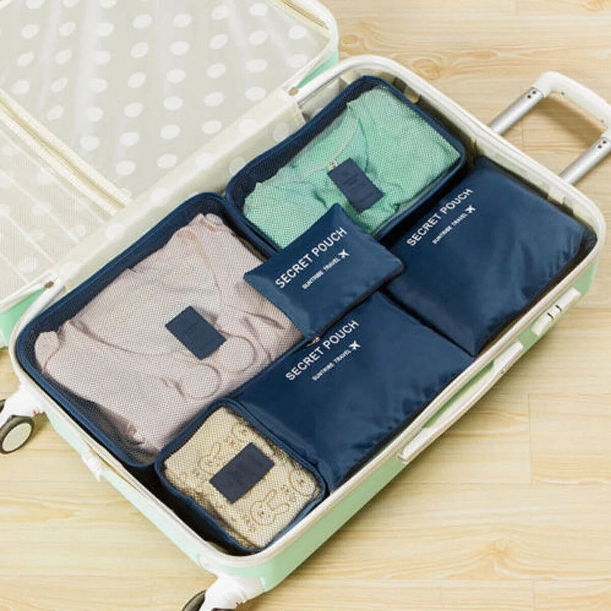 Packing Cube Set 12-Piece Multi-Size Multiple Colours