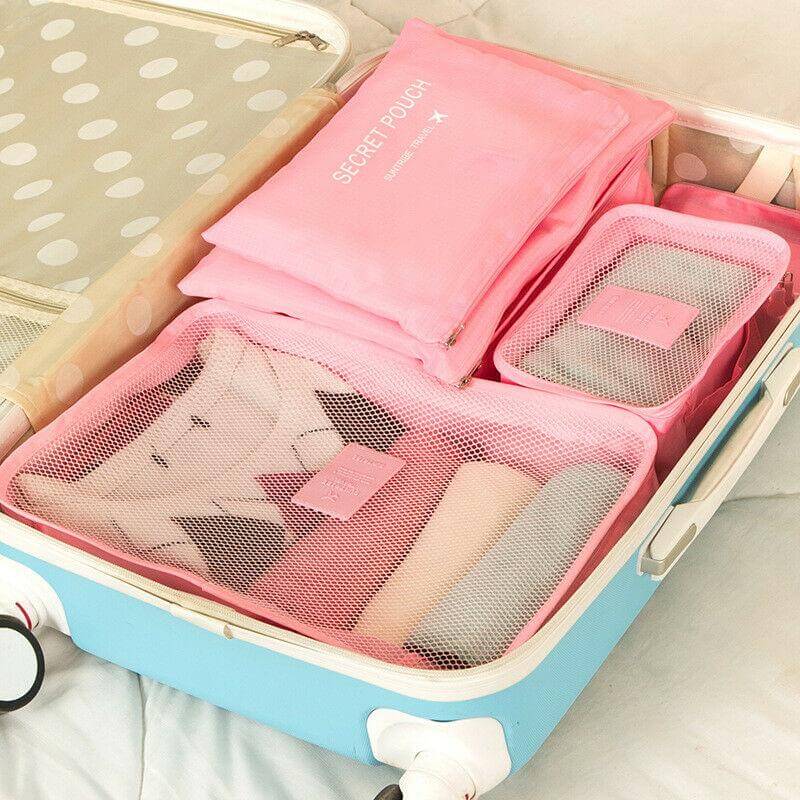 Packing Cube Set 12-Piece Multi-Size Multiple Colours