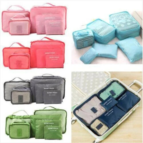 Packing Cube Set 12-Piece Multi-Size Multiple Colours