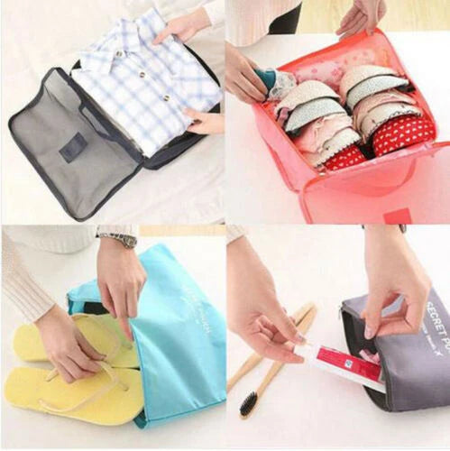 Packing Cube Set 12-Piece Multi-Size Multiple Colours