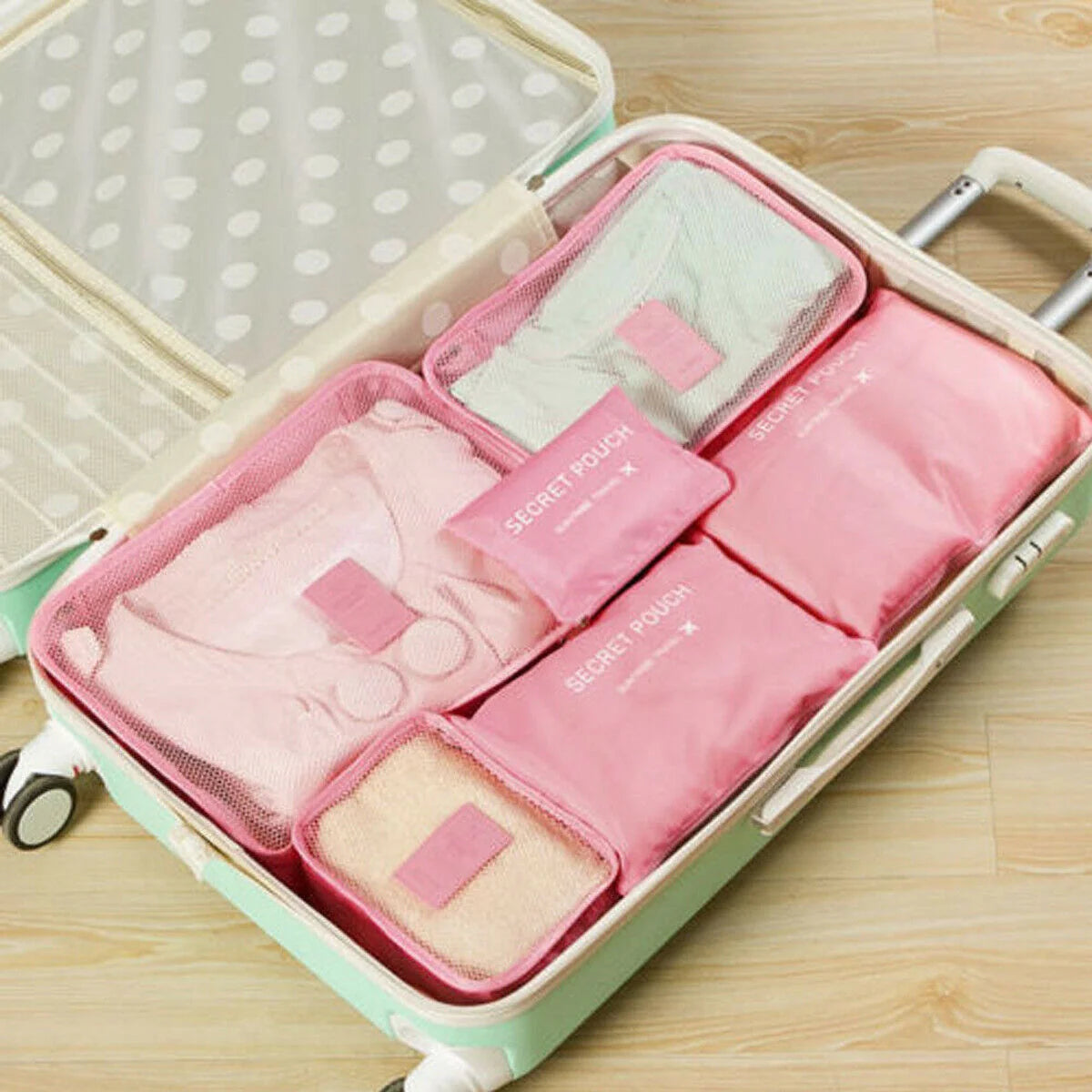 Packing Cube Set 12-Piece Multi-Size Multiple Colours