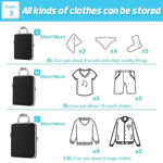 Packing Cube Set Of Three Zippered Compression Waterproof Fabric