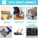 Packing Cube Set Of Three Zippered Compression Waterproof Fabric