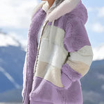 Padded Coat Lamb Wool Padding Double-Layer Faux Fur Lining