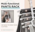 Pants Hanger Adjustable 5-Tier Space-Saving Rack