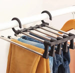 Pants Hanger Adjustable 5-Tier Space-Saving Rack