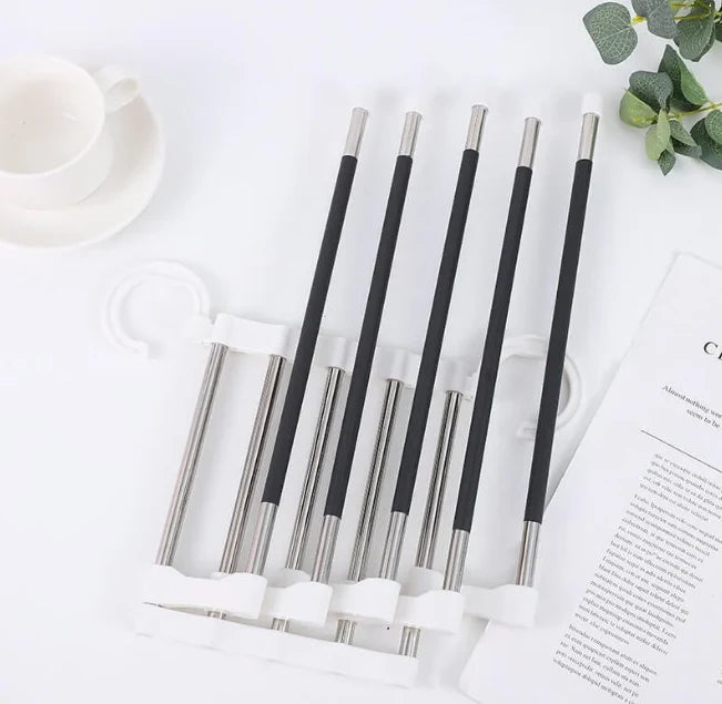 Pants Hanger Adjustable 5-Tier Space-Saving Rack