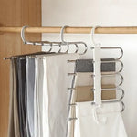 Pants Hanger Adjustable 5-Tier Space-Saving Rack