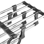 Pants Hanger Foldable Space-Saving Fits 5 Pairs
