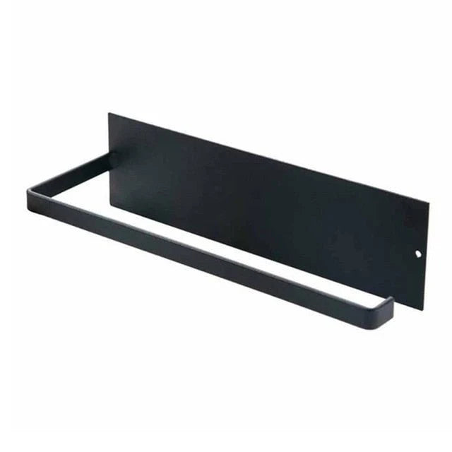 Paper Towel Holder Wall-Mounted Iron Space-Saving
