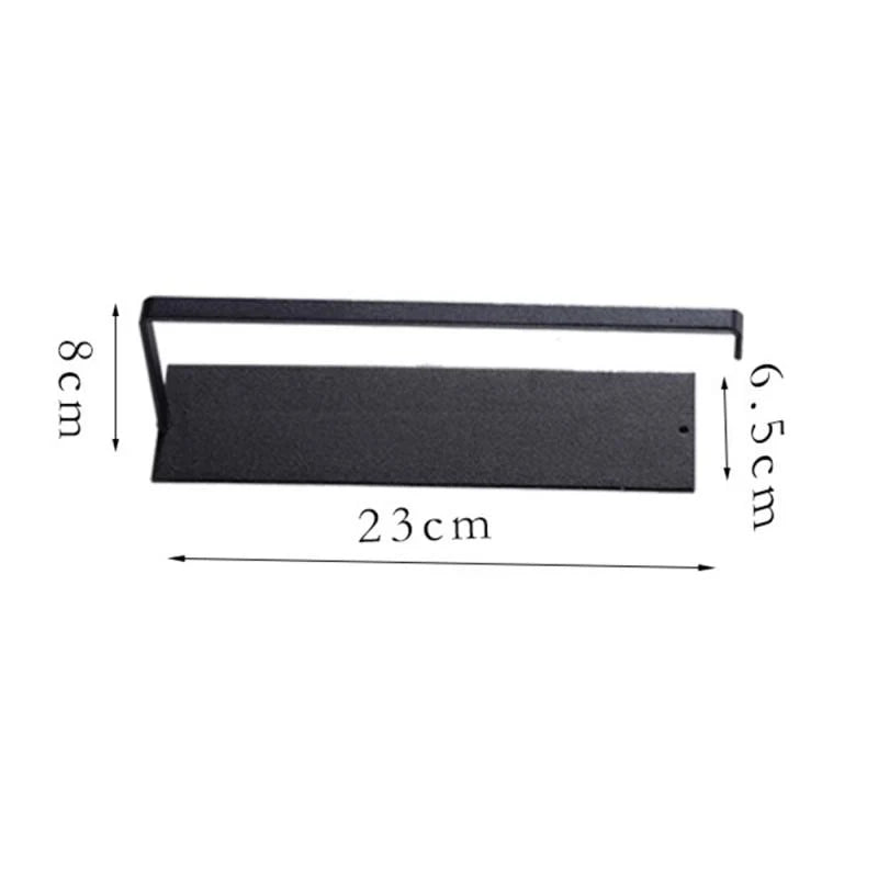 Paper Towel Holder Wall-Mounted Iron Space-Saving