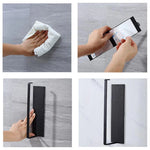 Paper Towel Holder Wall-Mounted Iron Space-Saving