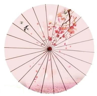 Parasol Cotton Paper & Bamboo Japanese Design