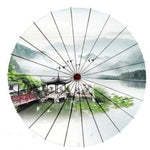 Parasol Cotton Paper & Bamboo Japanese Design