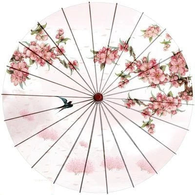 Parasol Cotton Paper & Bamboo Japanese Design