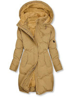 Parka Long Quilted Fully Lined Adjustable Drawstring Hood