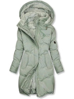 Parka Long Quilted Fully Lined Adjustable Drawstring Hood