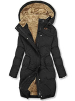 Parka Long Quilted Fully Lined Adjustable Drawstring Hood