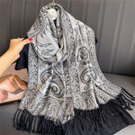 Pashmina Wrap Soft Cashmere-Like Feel Four-Season