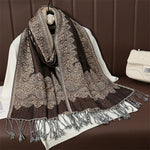Pashmina Wrap Soft Cashmere-Like Feel Four-Season