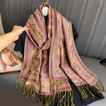 Pashmina Wrap Soft Cashmere-Like Feel Four-Season