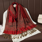 Pashmina Wrap Soft Cashmere-Like Feel Four-Season