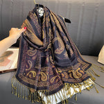 Pashmina Wrap Soft Cashmere-Like Feel Four-Season