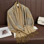 Pashmina Wrap Soft Cashmere-Like Feel Four-Season