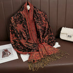 Pashmina Wrap Soft Cashmere-Like Feel Four-Season