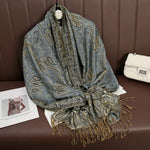 Pashmina Wrap Soft Cashmere-Like Feel Four-Season
