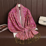 Pashmina Wrap Soft Cashmere-Like Feel Four-Season