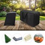Patio Cushion Storage Bag Water-Resistant Zippered Carry Handles