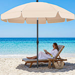 Patio Umbrella Tilting UV-Resistant 79-Inch Canopy