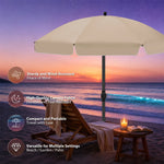 Patio Umbrella Tilting UV-Resistant 79-Inch Canopy