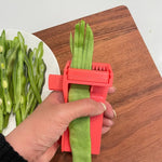 Pea Peeler Stainless Steel Ergonomic Handle