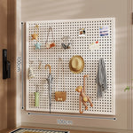 Pegboard Organizer Wall-Mounted Modular With 10 Hooks