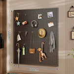 Pegboard Organizer Wall-Mounted Modular With 10 Hooks