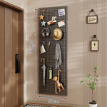 Pegboard Organizer Wall-Mounted Modular With 10 Hooks