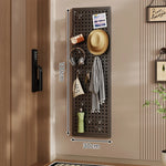 Pegboard Organizer Wall-Mounted Modular With 10 Hooks