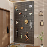 Pegboard Organizer Wall-Mounted Modular With 10 Hooks