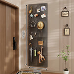 Pegboard Organizer Wall-Mounted Modular With 10 Hooks