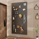 Pegboard Organizer Wall-Mounted Modular With 10 Hooks