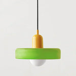 Pendant Lamp Stained Glass Geometric Design Adjustable Hanging