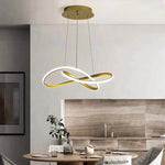 Pendant Light Clover Design Dimmable Integrated LED With Remote Control